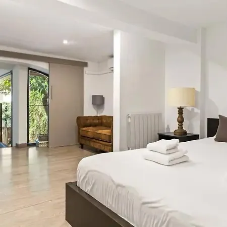 Huge Duplex With Private Garden Next To Ramblas Appartement Barcelona