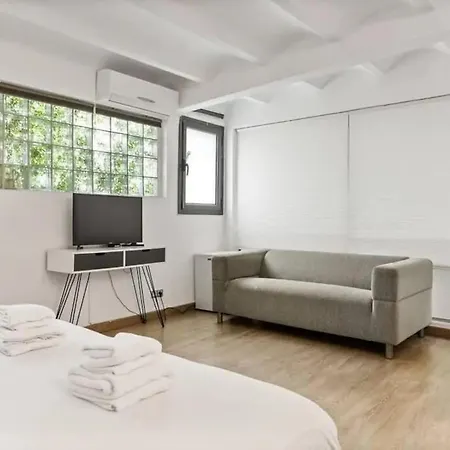 Huge Duplex With Private Garden Next To Ramblas Appartement Barcelona