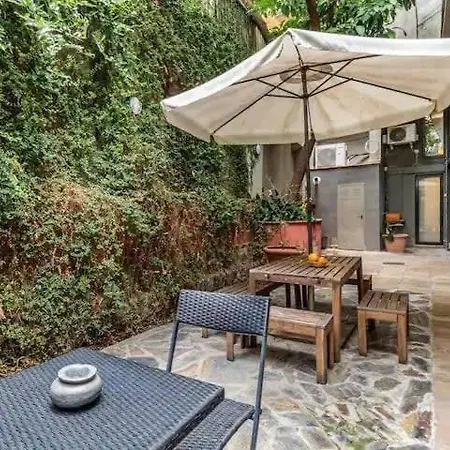 Huge Duplex With Private Garden Next To Ramblas Appartement